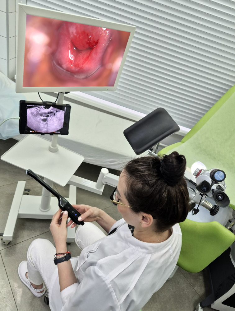 Беспроводная УЗИ система Q7 фото